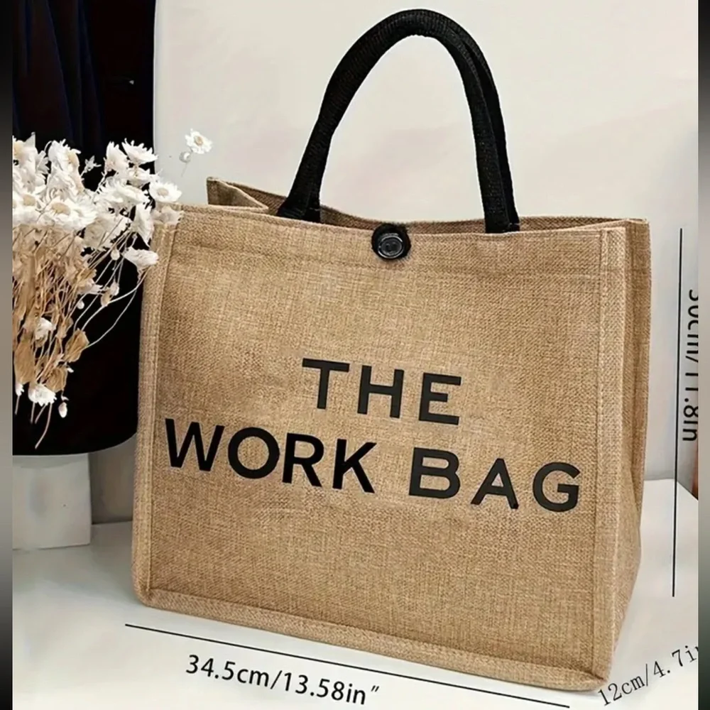 NEW| The Work Bag Large Capacity Tote Bag - Picture 8 of 8